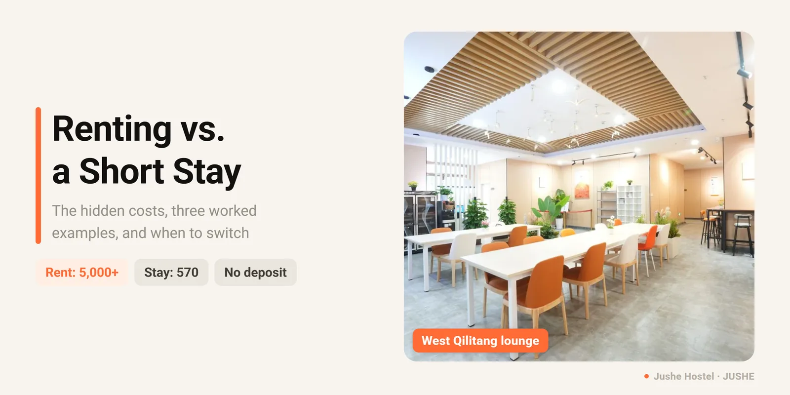 Renting vs. a Short Stay: Which Actually Costs Less?