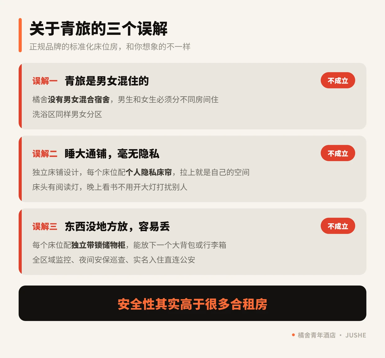 第一次住青旅的三个常见误解与事实：男女混住、大通铺没隐私、东西容易丢